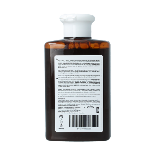 Henna Cure&Care Shampoo pure rood 400 Milliliter