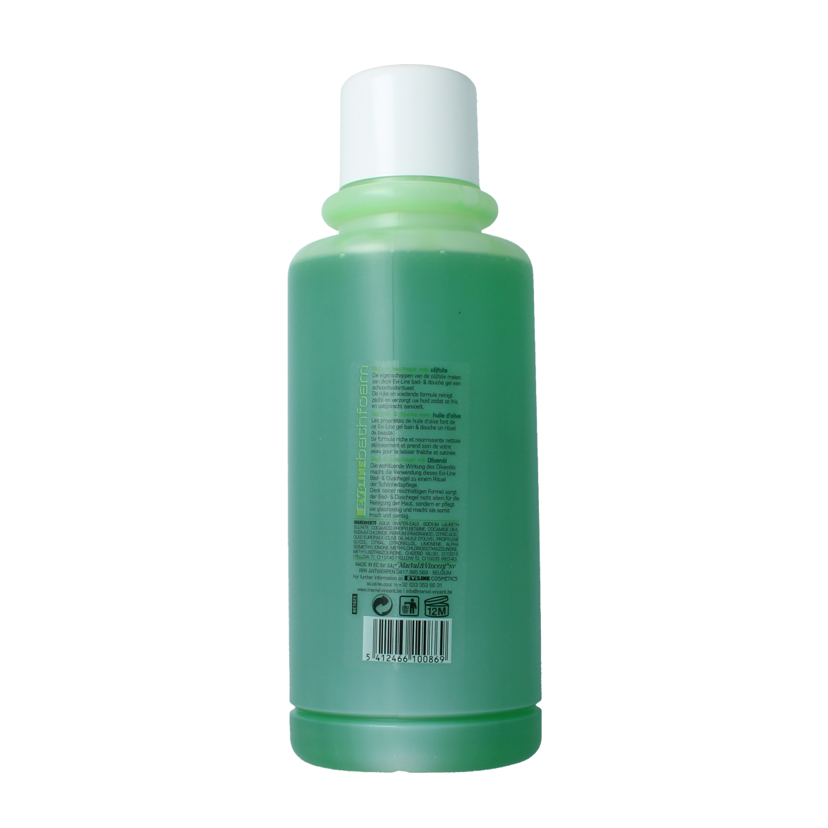 Evi Line Bad en douchegel olijf 2.00 Liter