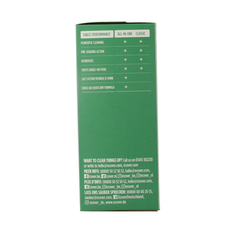 Ecover Vaatwasmachine tabletten 70 Tabletten