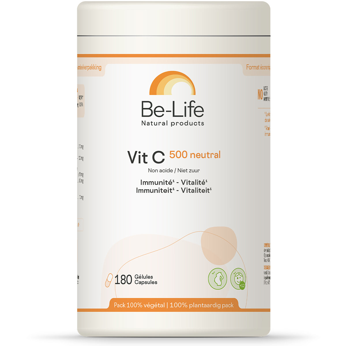 Be-Life Vitamine C 500 neutral 180 Capsules