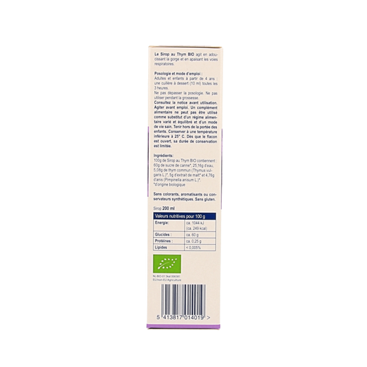 Weleda Tijmsiroop bio 200 Milliliter