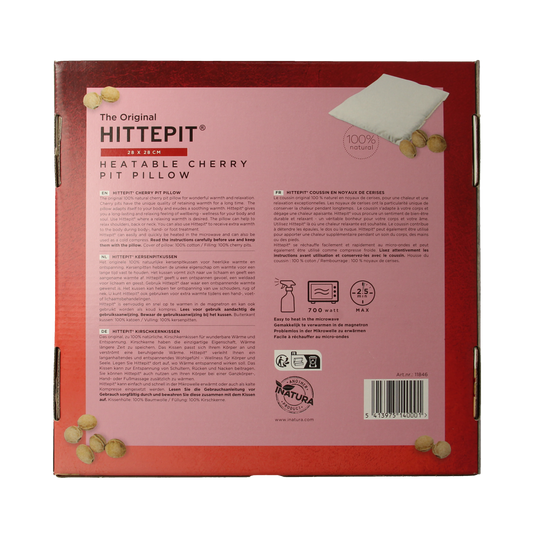 Hittepit Vierkant kersenpitjes 1.00 Stuks