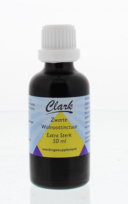 Clark Zwarte walnoottinctuur extra sterk 50 Milliliter