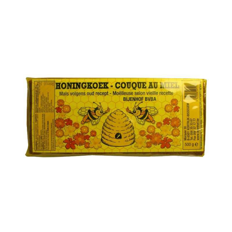 Bijenhof Honingkoek 500 Gram
