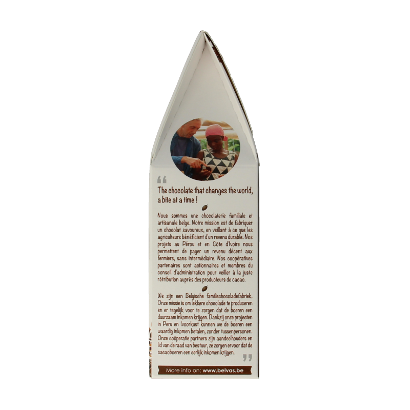 Belvas Flaked truffels bio 100 Gram