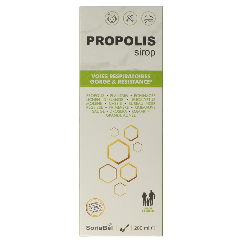 SoriaBel Propolis siroop 200 Milliliter