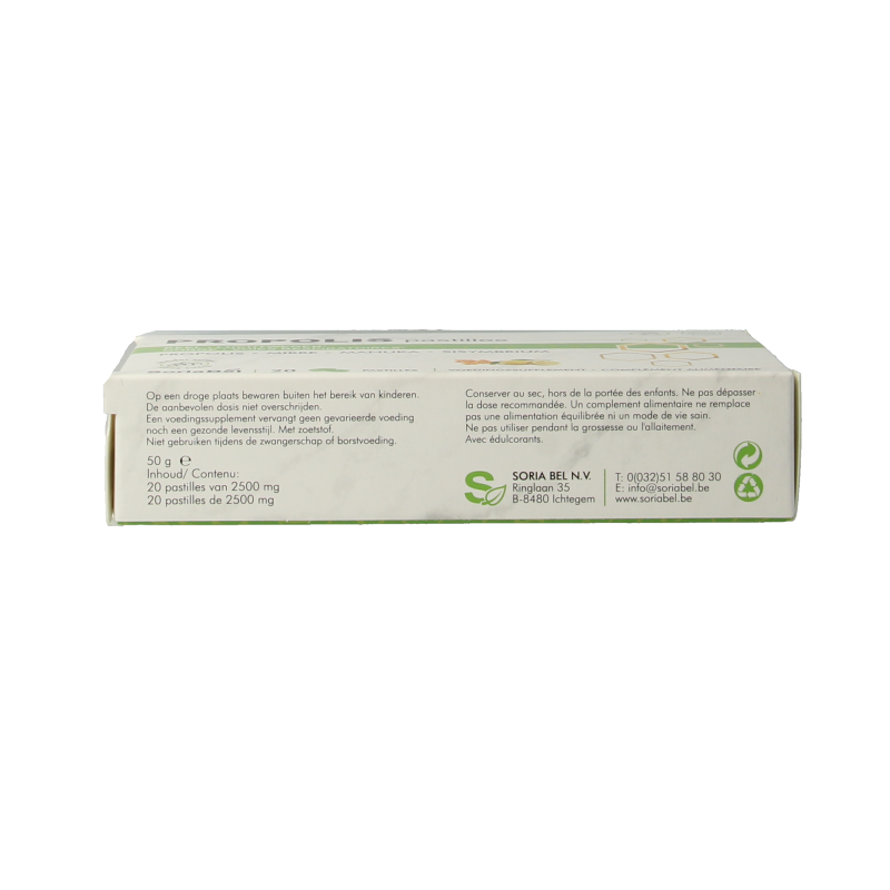 SoriaBel Propolis pastilles 20 Pastilles