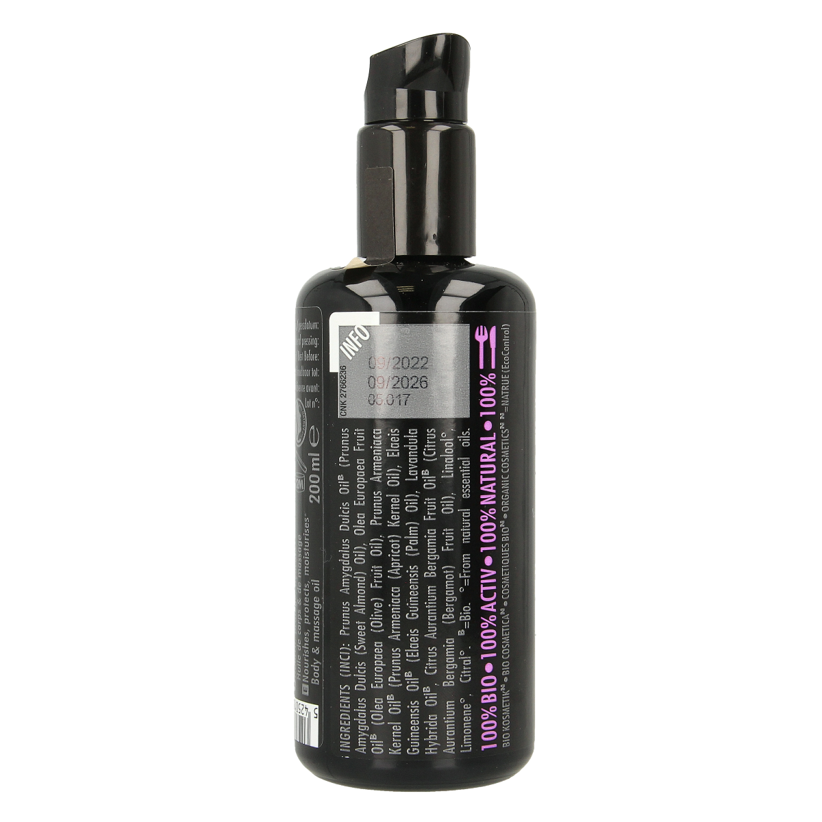 Amanprana Lichaamsolie lavendel bio 200.00 Milliliter