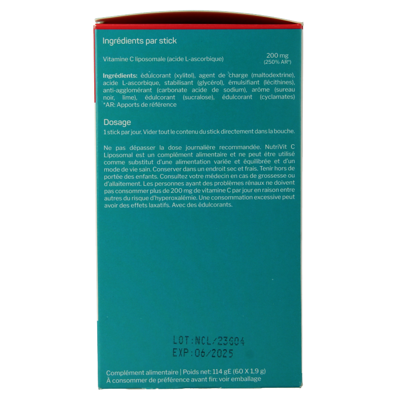 Nutrisan Nutrivit C liposomal 60 Stuks