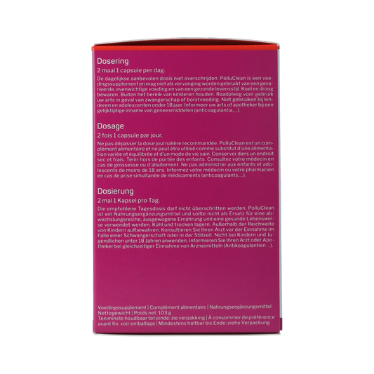 Nutrisan PolluClean 120.00 Capsules
