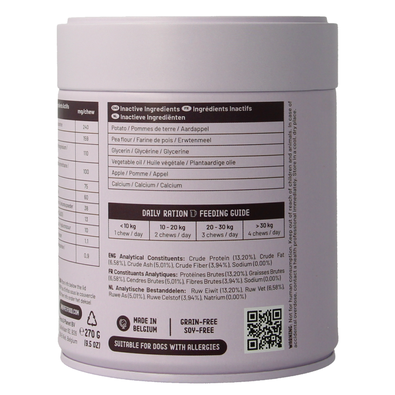 Imby Pet Food Gewrichten & mobiliteit supplementen hond 90 Kauwtabletten