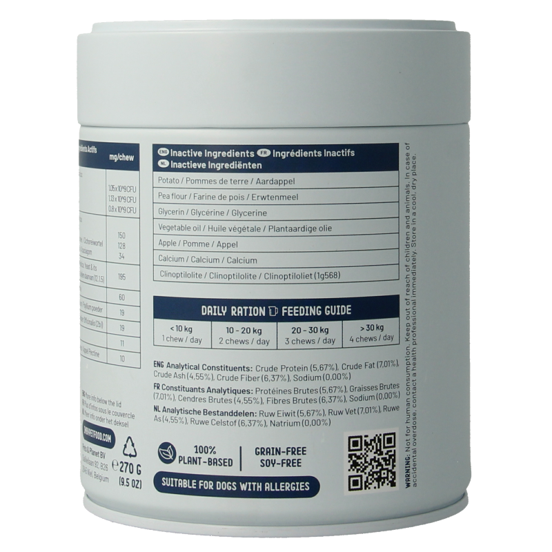 Imby Pet Food Probiotica supplement hond 90 Kauwtabletten