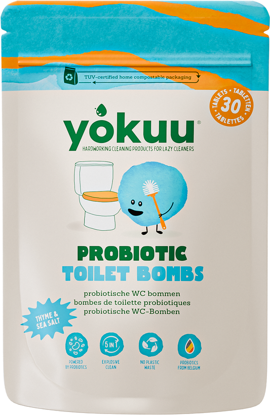 Yokuu Toilet bomb thyme and sea salt 30 Tabletten