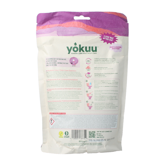 Yokuu Probio toilet schuim 5 in 1 800 Gram