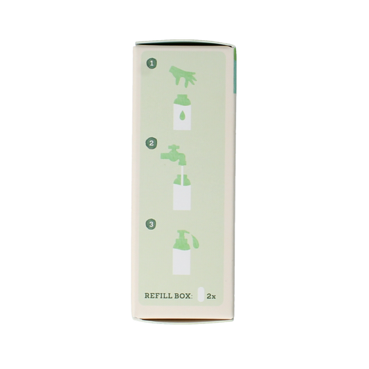 Yokuu Bodywash matcha refill 2 tabletten 1 Set