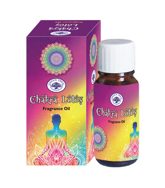 Green Tree Geurolie chakra lotus 10 Milliliter