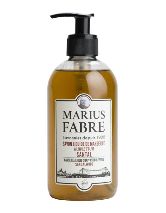 Marius Fabre Zeep sandelhout met pomp 400 Milliliter