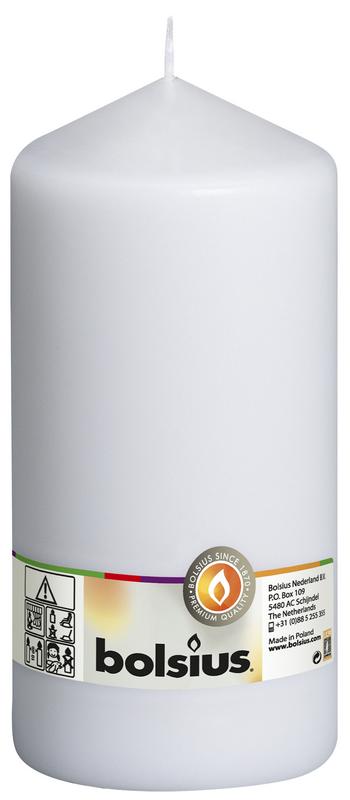 Bolsius Stompkaars 250/98 wit 1 Stuks