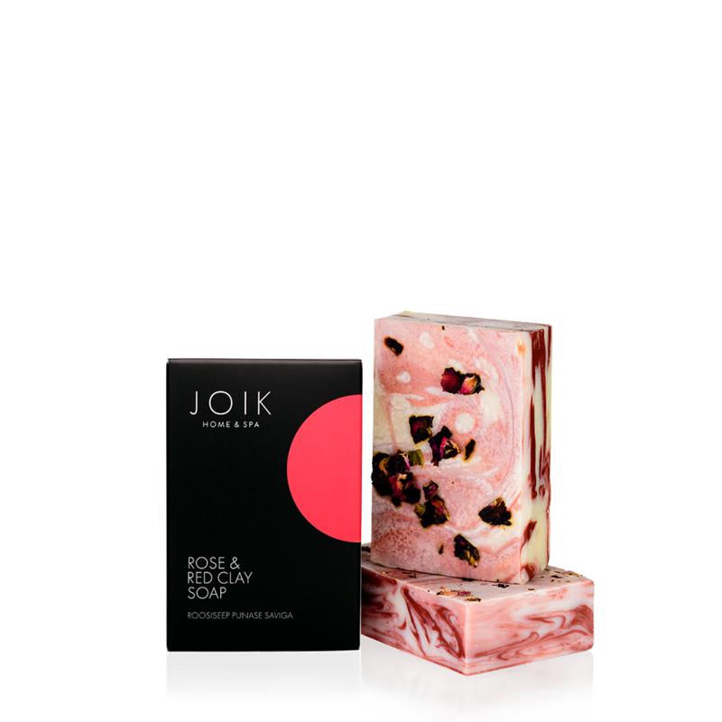 Joik Organics Rose soap with red clay 100 Gram