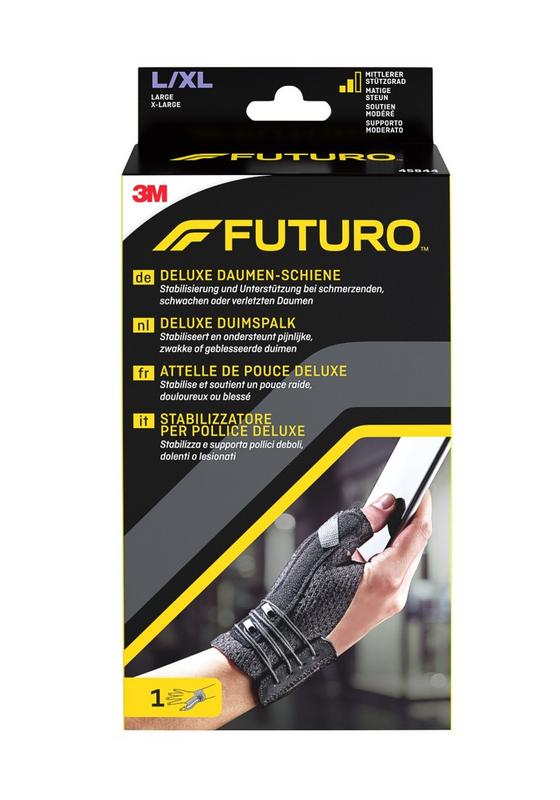 Futuro Deluxe duimspalk maat L/XL zwart 1 Stuks