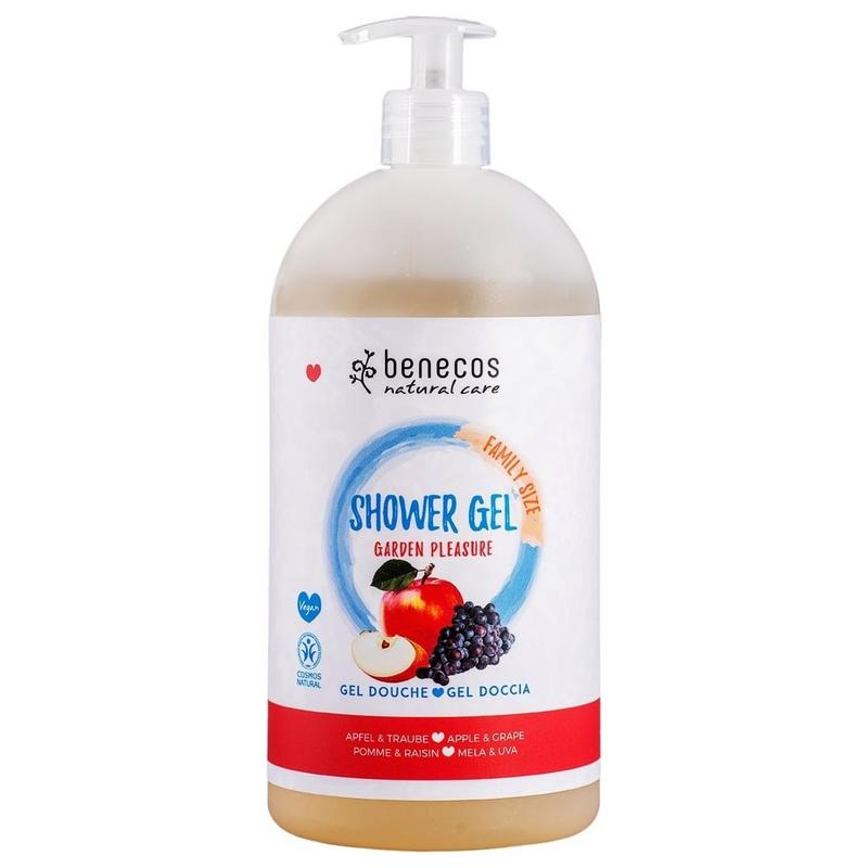 Benecos natural beauty Natural shower gel family size garden pleasure 950 Milliliter