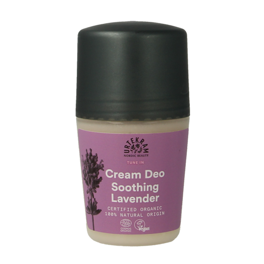 Urtekram Deodorant creme lavendel 50 Milliliter