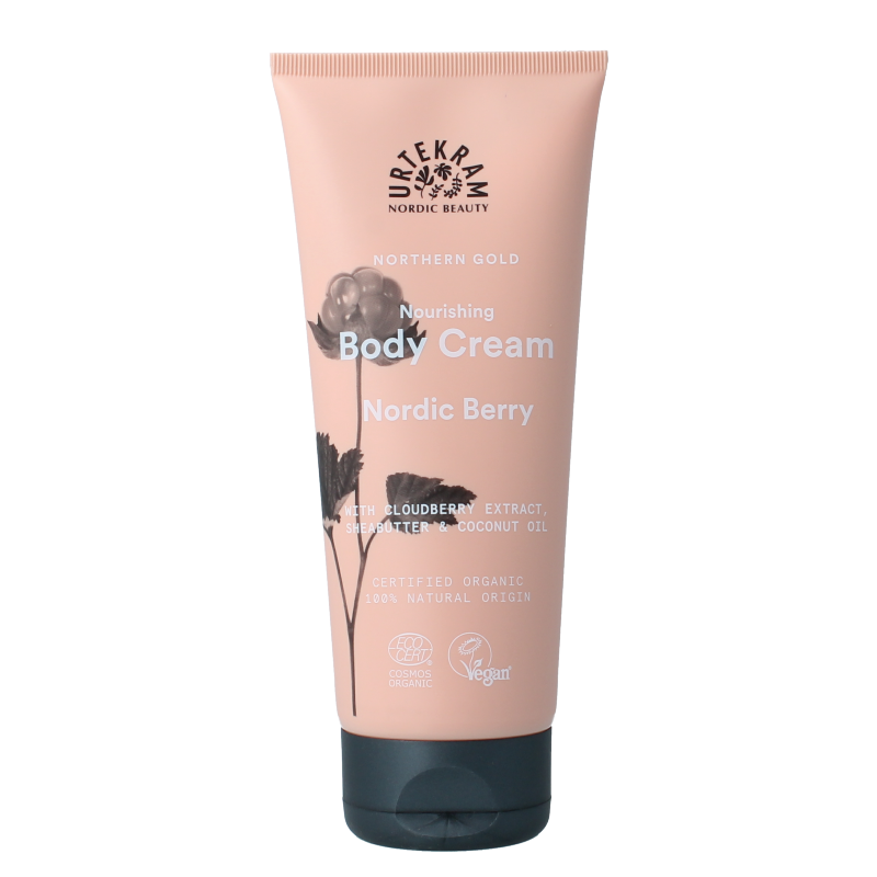 Urtekram Nordic berry voedende body creme 200 Milliliter
