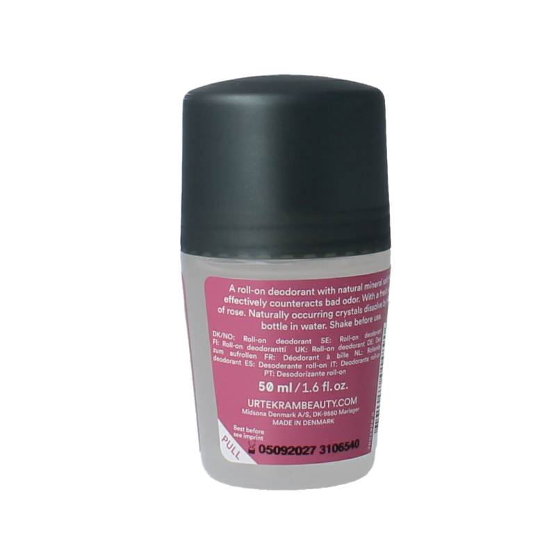 Urtekram Deodorant rozen kristal bio 50 Milliliter