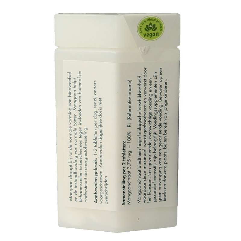 Berthelsen Mangaan citraat 3,75mg 250 Tabletten