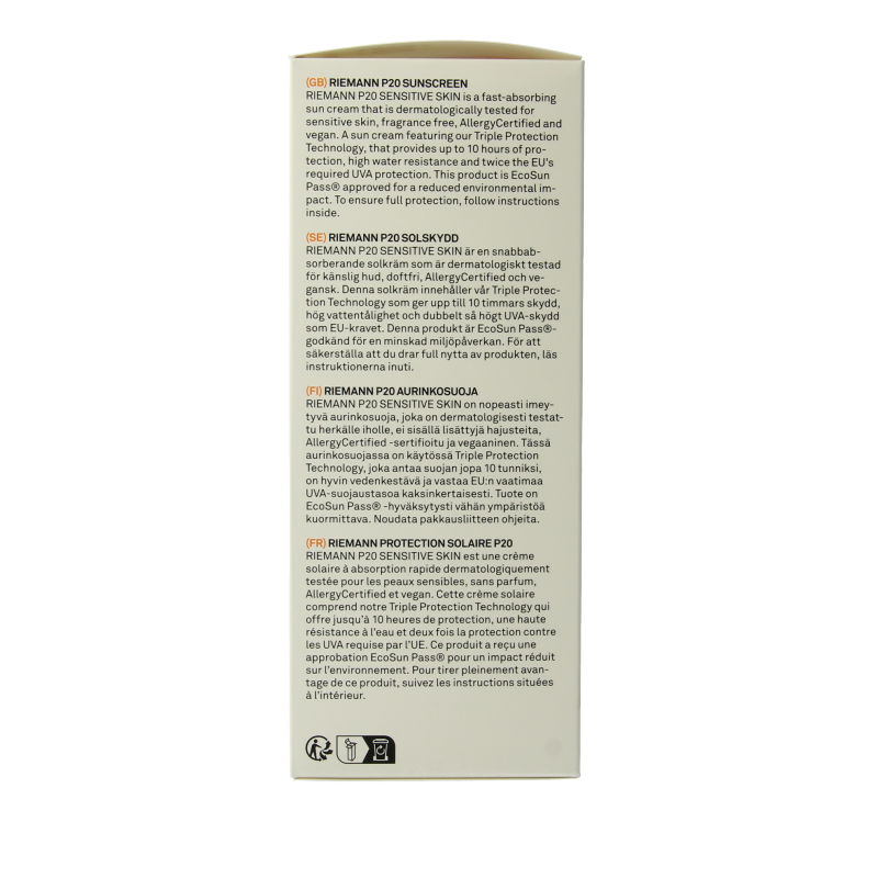 P20 Sensitive lotion SPF30 200 Milliliter