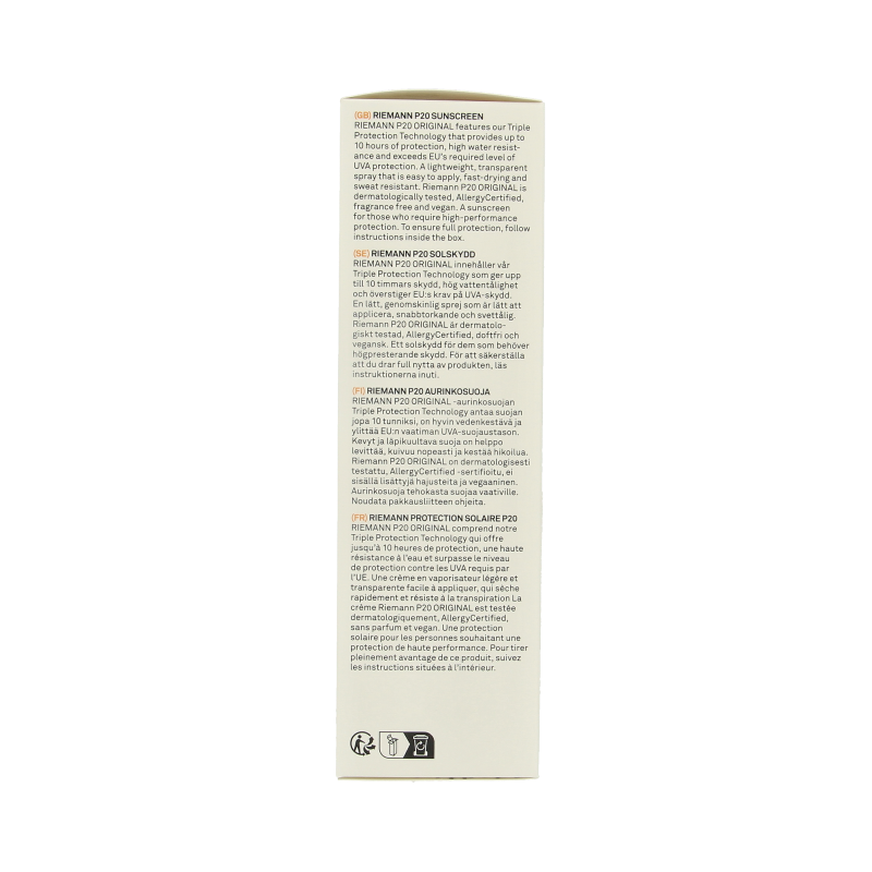 P20 Original spray SPF30 85 Milliliter