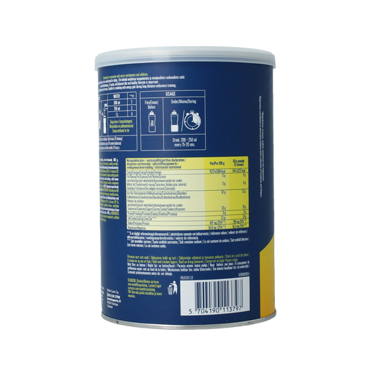 Maxim Sports drinkpowder tins fresh lemon 480 Gram