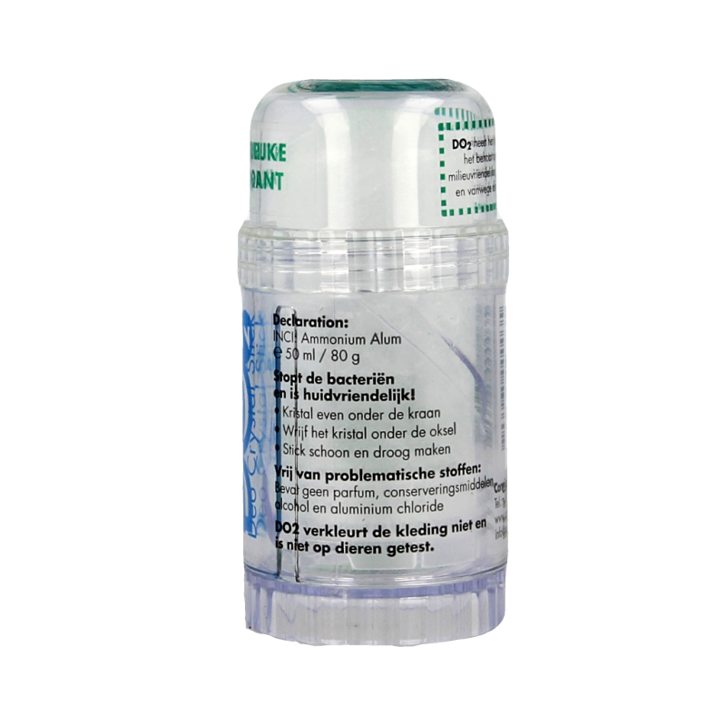 DO2 Deodorantstick basis aluin 80 Gram