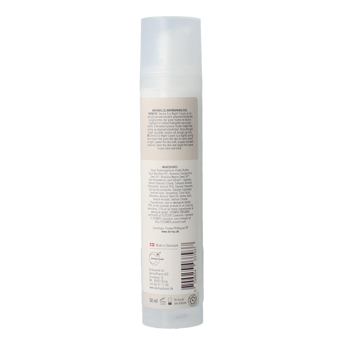 Derma Eco night cream 50 Milliliter
