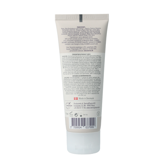 Derma Eco Facescrub mask exfoliating 75.00 Milliliter