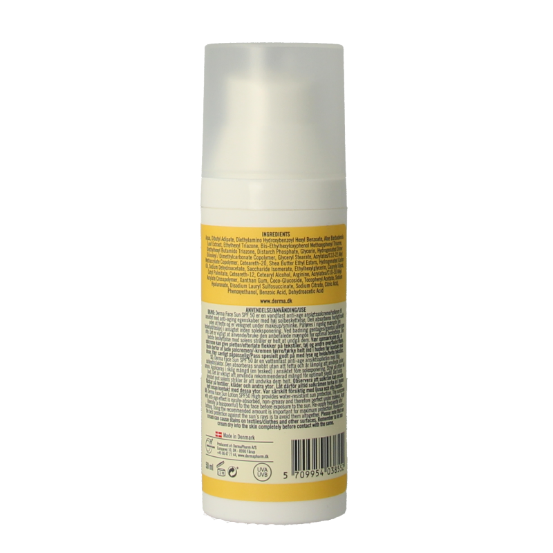 Derma Sun face lotion SPF50 50 Milliliter