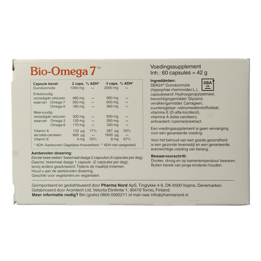 Pharma Nord Bio Omega 7 60.00 Capsules