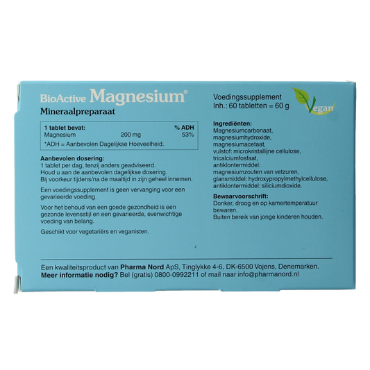 Pharma Nord BioActive magnesium 60.00 Tabletten