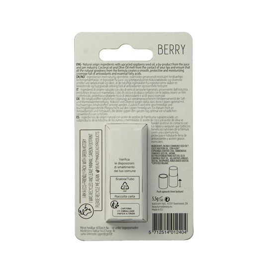 Beauty Made Easy Papertube lipbalm berry 5.50 Gram