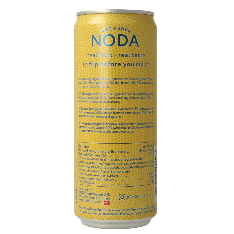 NODA Sicilian lemon bio 330 Milliliter