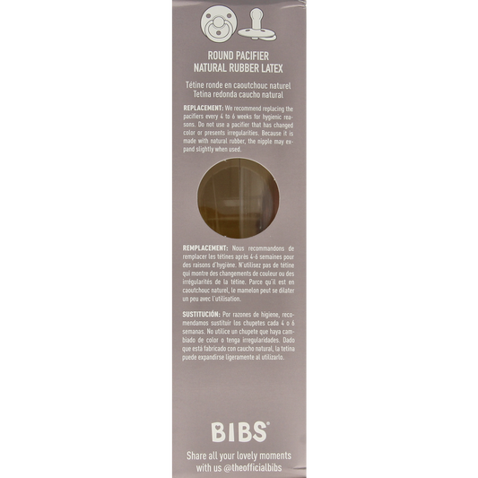 Bibs Fopspeen maat 2 woodchuck/blush 2 pack 2.00 Stuks