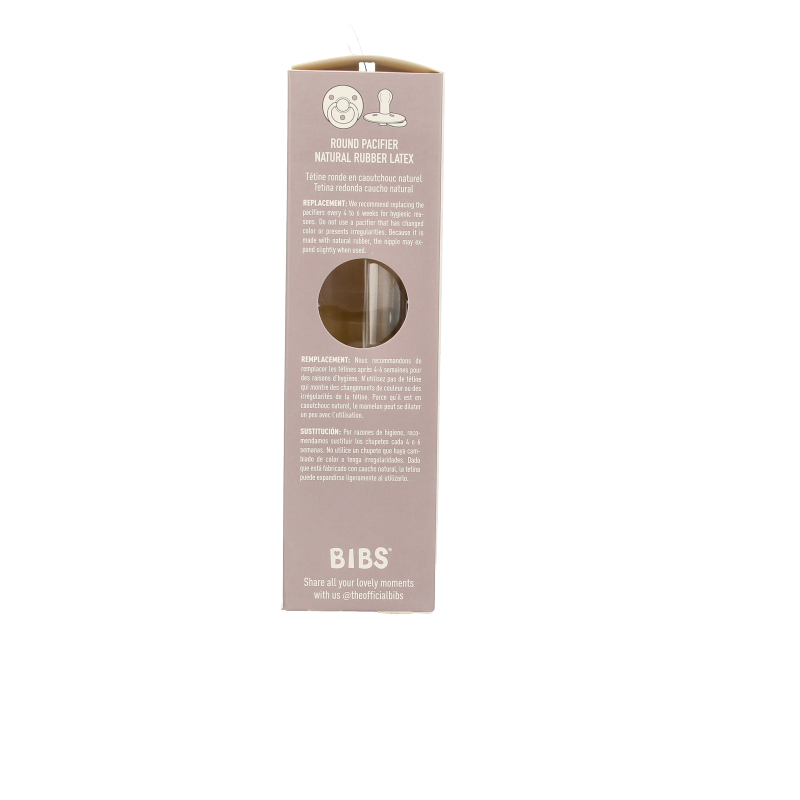 Bibs Fopspeen maat 2 deep space/petrol 2 pack 2 Stuks