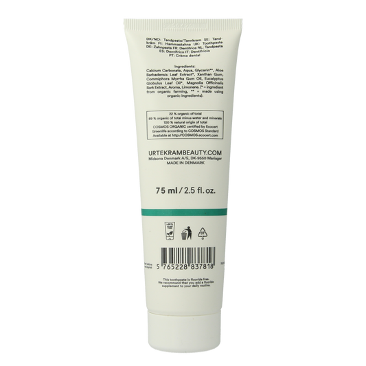 Urtekram Tandpasta eucalyptus 75.00 Milliliter
