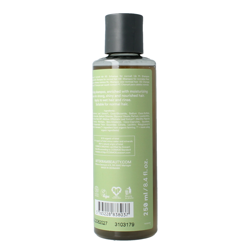 Urtekram Shampoo aloe vera normaal haar 250 Milliliter