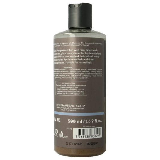 Urtekram Shampoo rhassoul 500 Milliliter