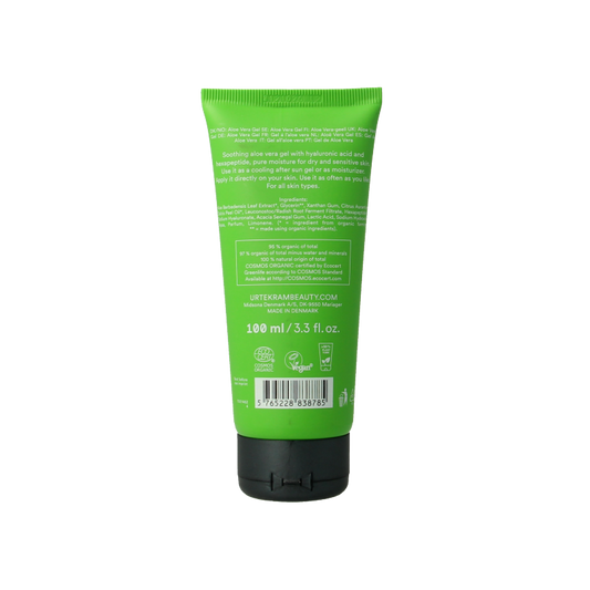 Urtekram Huidgel aloe vera 100 Milliliter