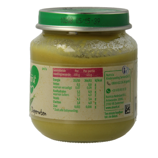 Olvarit Doperwten 4M74 125 Gram