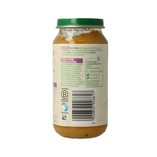 Olvarit Wortel kalfsvlees aardappel 15M07 250 Gram