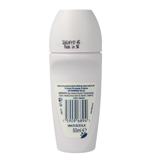 Neutral Deodorant roller 50 Milliliter