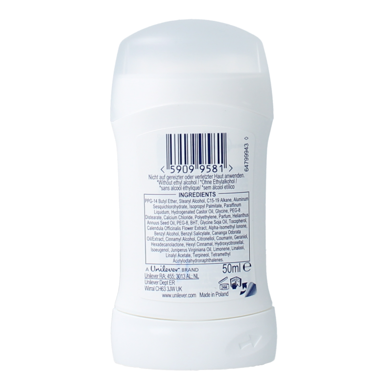 Dove Deodorant stick invisible dry 40 Milliliter